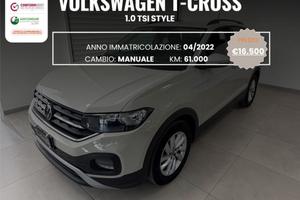 VOLKSWAGEN T-Cross 1.0 TSI Style BMT