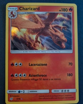 pokemon charizard 5/18 detective pikachu holo NM