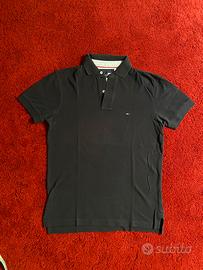 Polo blu navy tommy hilfiger tagli s