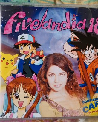 Fivelandia 18 CD Cristina D’Avena + Card MAI USATO