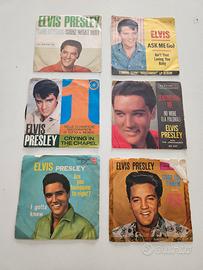 6 dischi 45 giri Elvis Presley