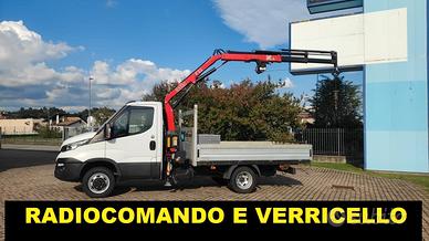 IVECO DAILY 35C18 passo 3450 CON GRU FASSI F32A.02
