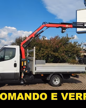 IVECO DAILY 35C18 passo 3450 CON GRU FASSI F32A.02