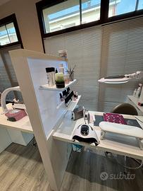 Postazione professionale centro estetico