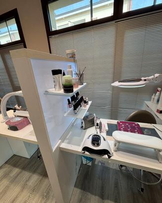 Postazione professionale centro estetico