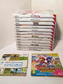 Lotto di 14 giochi per Nintendo Wii