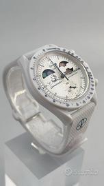 Swatch x Omega moonshine gold white originale