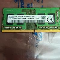 memoria ram per pc, DDR4, PC4, 4GBYTE, SKhynix