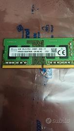 memoria ram per pc, DDR4, PC4, 4GBYTE, SKhynix
