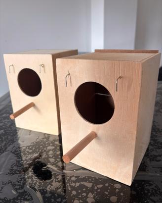 Casette, nidi da cova per uccelli