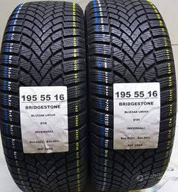 2 GOMME 195 55 16 BRIDGESTONE RIF3964