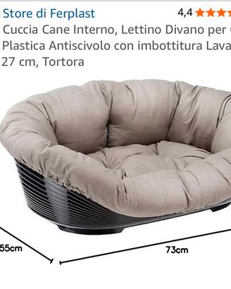 Cuccia morbida per interno