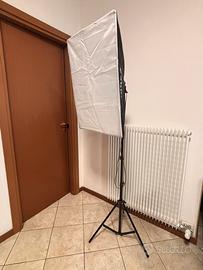 Softbox fotografico con stativo-disponibili 2pz