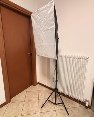 Softbox fotografico con stativo-disponibili 2pz