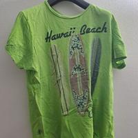 T-shirt TRN 1961 “Hawaii Beach” – Verde Lime Estiv