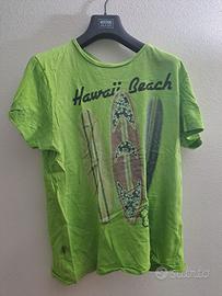 T-shirt TRN 1961 “Hawaii Beach” – Verde Lime Estiv
