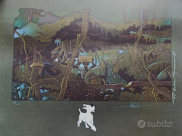 Serigrafia - Pascal Somon - Tintin n°18/100