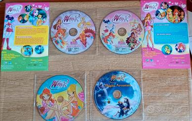 Winx Club Stock 4 Dvd misti in Bustina Trasparente