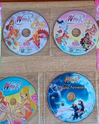 Winx Club Stock 4 Dvd misti in Bustina Trasparente