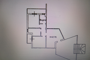 Appartamento con sottotetto abitabile 25 mq