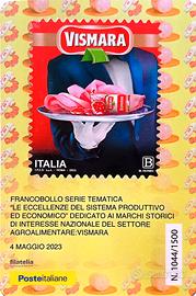Tessera filatelica Vismara rara