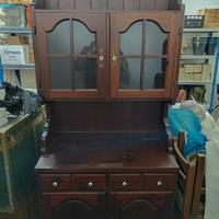Dispensa credenza rustica legno massello.