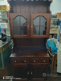 Dispensa credenza rustica legno massello.