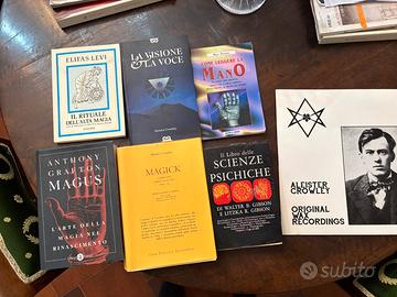 Lotto libri occultismo