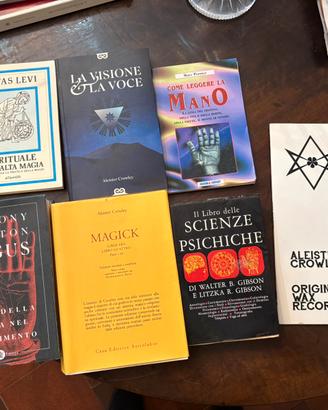 Lotto libri occultismo