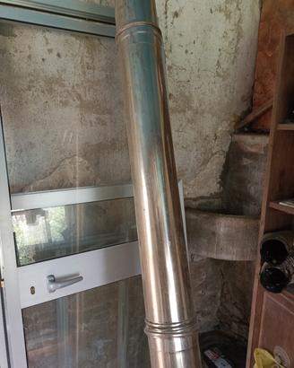 camino, tubi inox canna fumaria