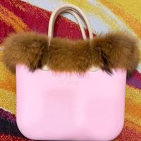Borsa OBag con pelliccia