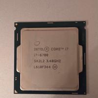 Processore cpu intel i7 6700 perfetto