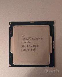 Processore cpu intel i7 6700 perfetto