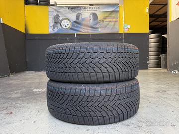 2 Gomme Bridgestone 225/55R18 Invernali 90%Residui