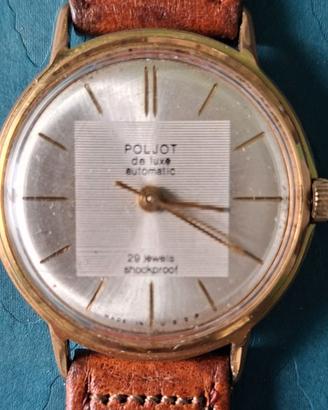 Orologio Vintage URSS Poljot De Luxe Automatic.