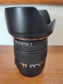 Sigma 17-50 f2.8 attacco Canon