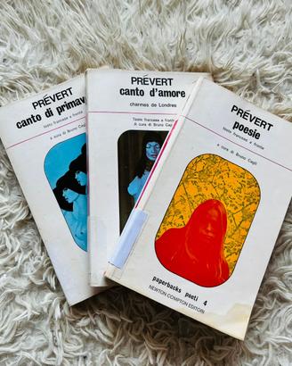 Prévert 3 libri poesia francese