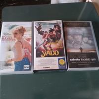 Videocassette in VHS film famosi