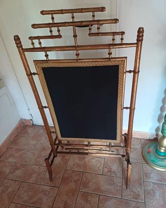 Paraschizzi antico legno in finto bambù 