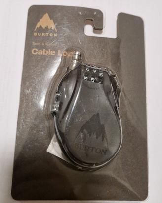 Lucchetto per snowboard Burton Cable Lock