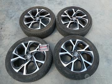 Ruote complete cerchi 225/50 ZR18 TOYOTA C-HR HYBR