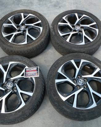 Ruote complete cerchi 225/50 ZR18 TOYOTA C-HR HYBR