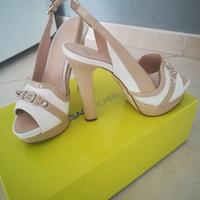 Scarpe Donna Versace Beige