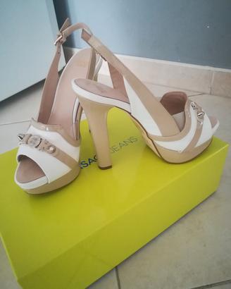 Scarpe Donna Versace Beige