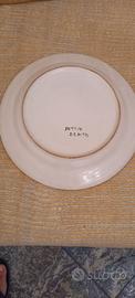 Piatto ceramica