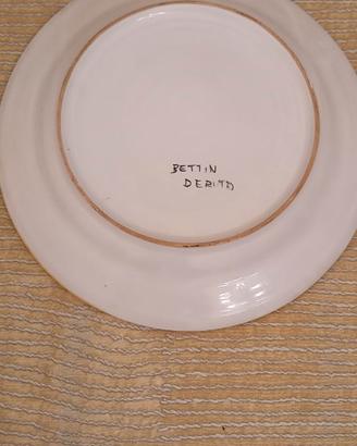 Piatto ceramica