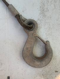 Gancio in acciaio