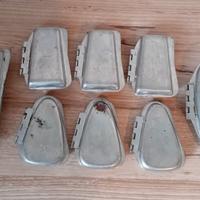 VECCHI STAMPI IN METALLO  PER GELATO VINTAGE 