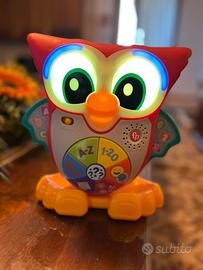 Gufo parlante con luci fisher price parlamici