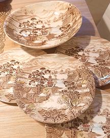 Piatti Vintage inglesi stile orientale